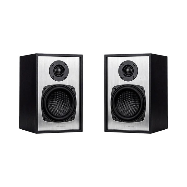 Bookshelf Speaker 桌面Hi-Fi主動式雙聲道書架音響（一對）｜支援 aptX-HD / 獨立低音擴充/ 藍牙5.3